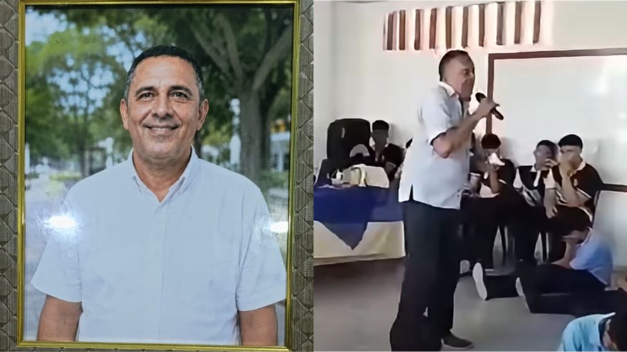 'Se las dejó ahí': maestro cae fulminado mientras daba charla en un colegio Imagen principal de 'Se las dejó ahí': maestro cae fulminado mientras daba charla en un colegio