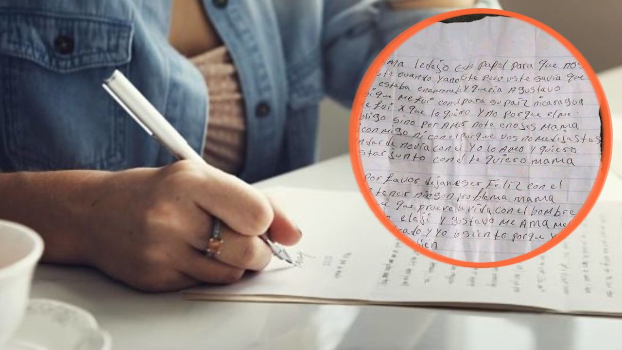 Imagen de 'No se asuste': menor se va con su novio de 35 años y deja carta a su mamá