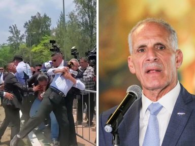 Imagen de 'Mil disculpas': Asfura reacciona tras agresión contra periodistas de Televicentro