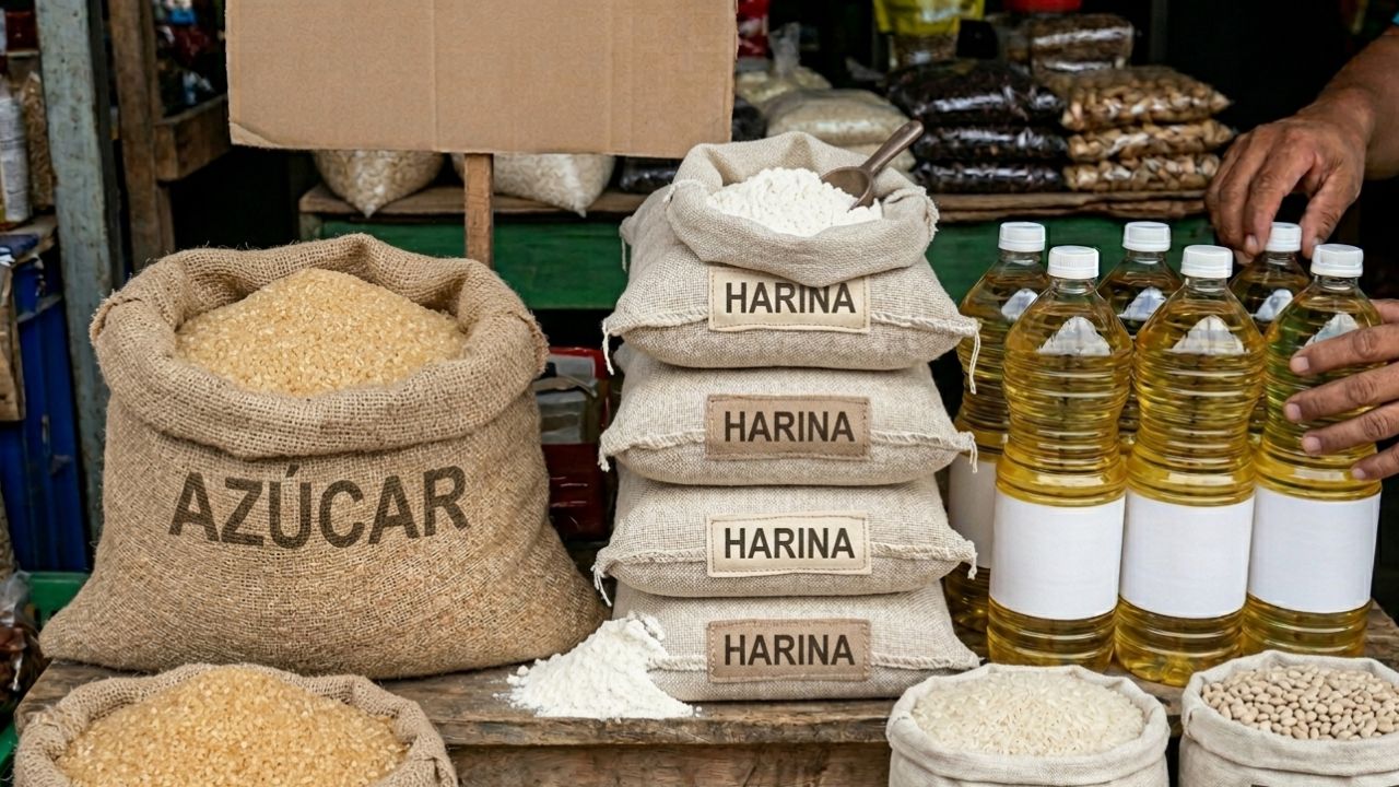 Imagen principal de Aumento golpea la economía: suben precios de la harina, aceite y azúcar