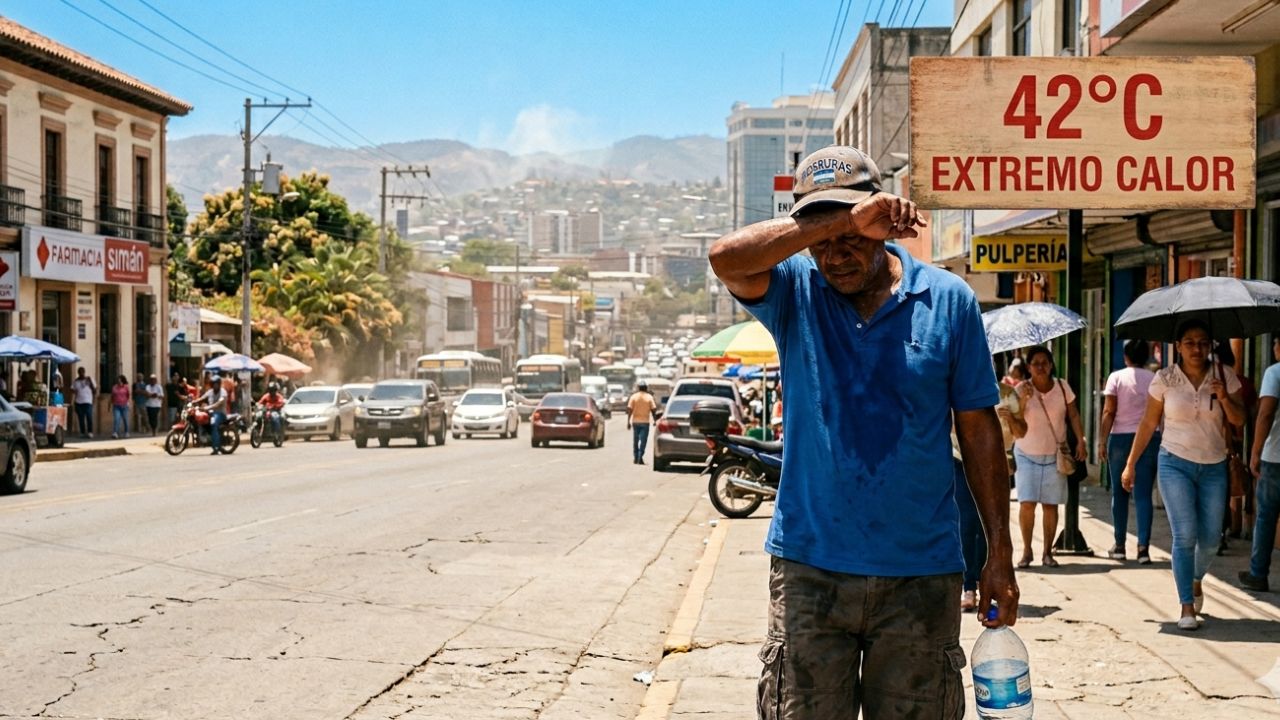 Imagen de Temperaturas alcanzan 42 grados en Honduras, ¿Cuáles son las zonas más afectadas?
