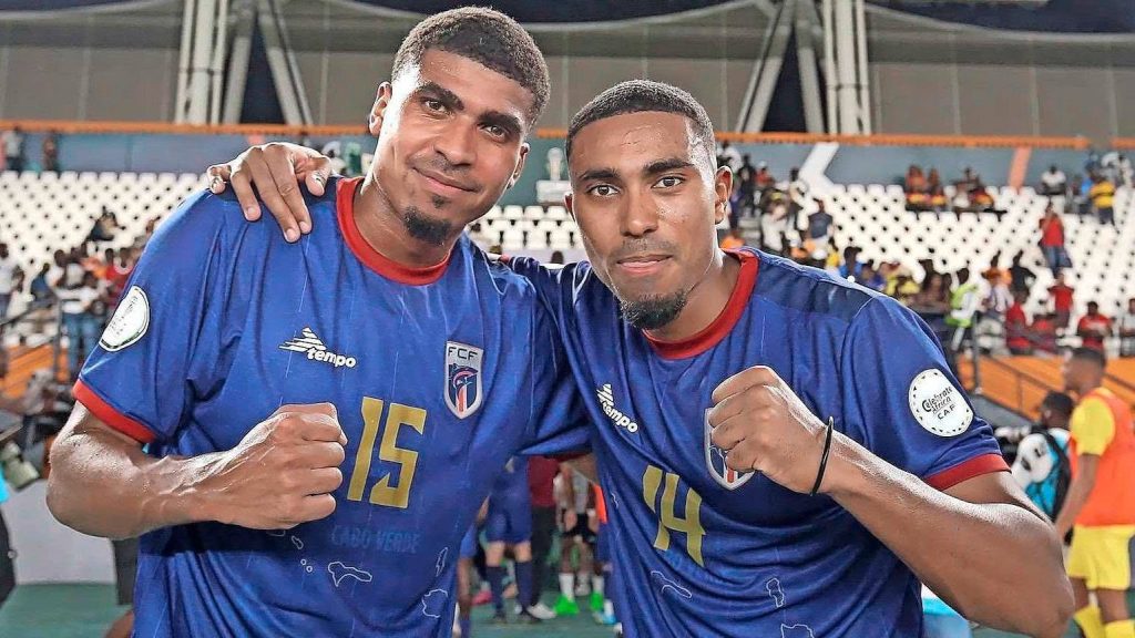 Laros y Deroy Duarte en la Selección de Cabo Verde.