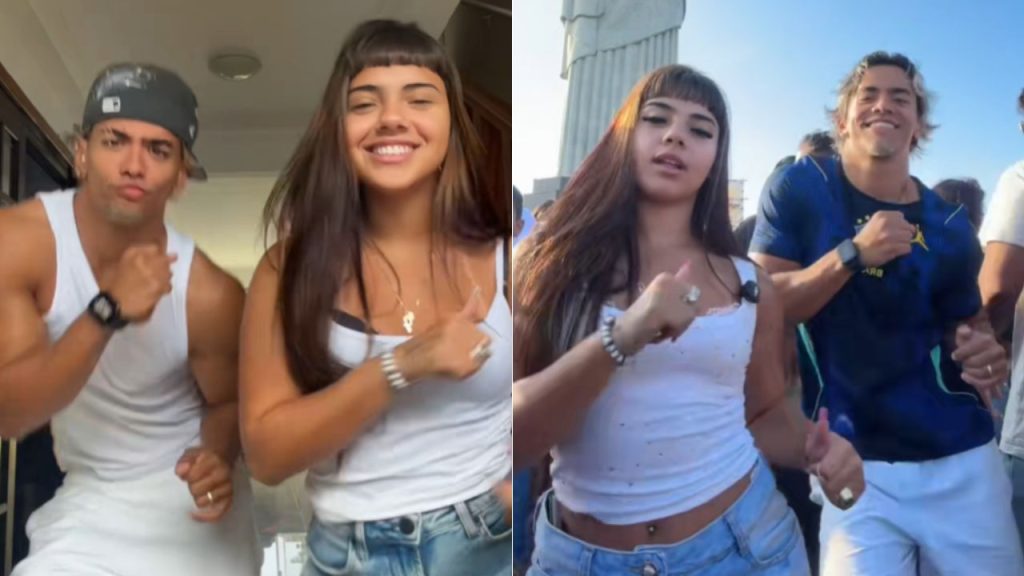 Dos fotos de Arthur Lima y Alercanzão, quienes se hicieron viral al creer que se filtran fotos y videos en Twitter y Telegram