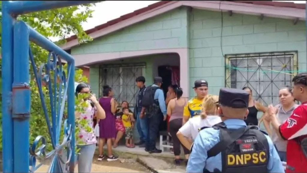 Vivienda donde fue encontrada muerta la enfermera Elvia Mercedes Gómez López.