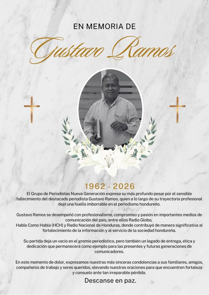 Comunicado emitido por el Grupo de Periodistas Nueva.