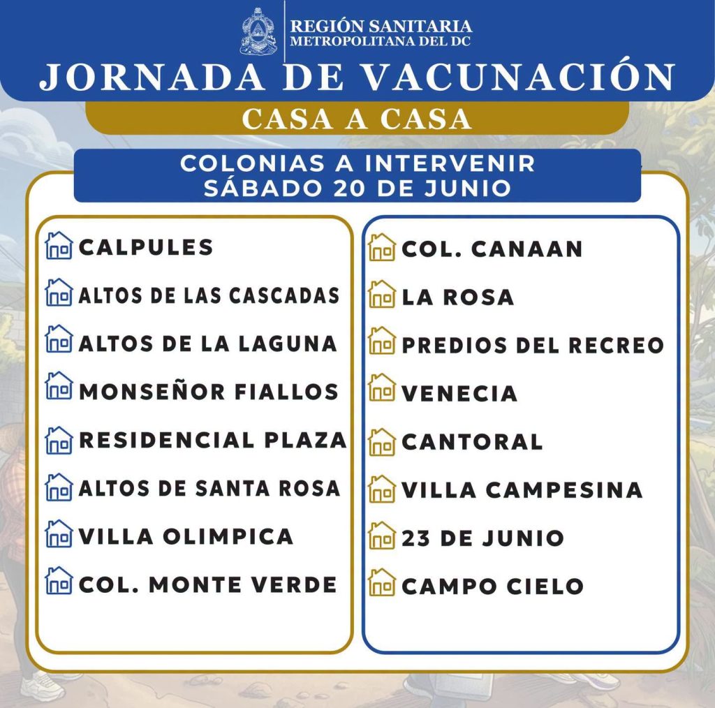 Comunicado sobre la jornada de vacunación