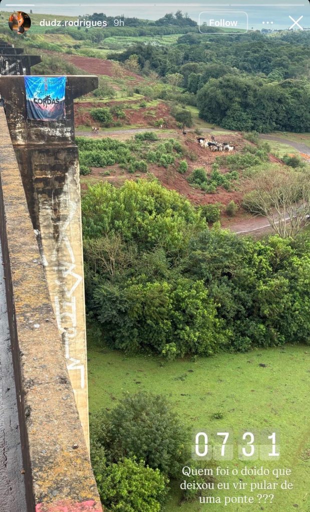 Última historia de Maria Eduarda Rodrigues de Freitas en su cuenta de Instagram