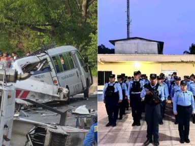 Imagen de Revelan última foto de policías antes de tragedia en la CA-5 y lo que causó el accidente