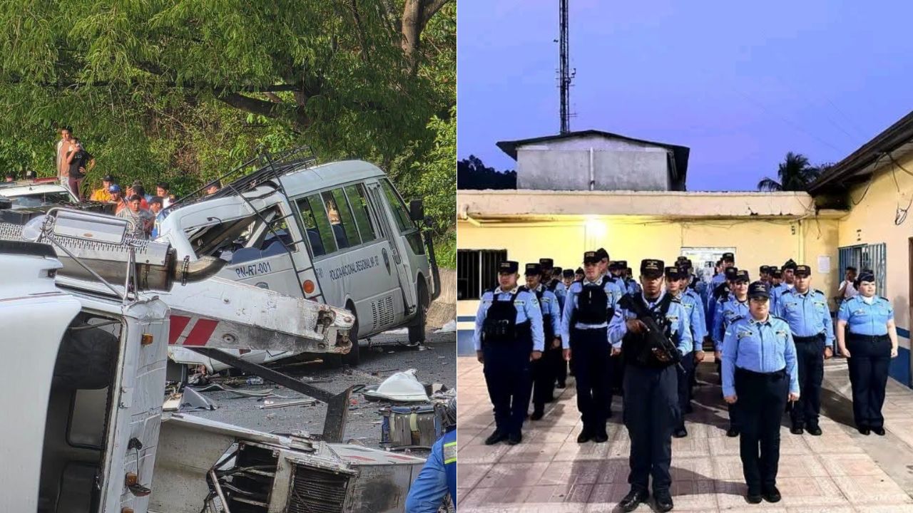 Revelan última foto de policías antes de tragedia en la CA-5 y lo que causó el accidente Imagen principal de Revelan última foto de policías antes de tragedia en la CA-5 y lo que causó el accidente