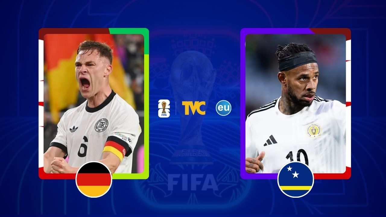 Alemania vs Curazao EN VIVO: Dónde seguir, marcador y acciones | Mundial 2026 Imagen principal de Alemania vs Curazao EN VIVO: Dónde seguir, marcador y acciones | Mundial 2026