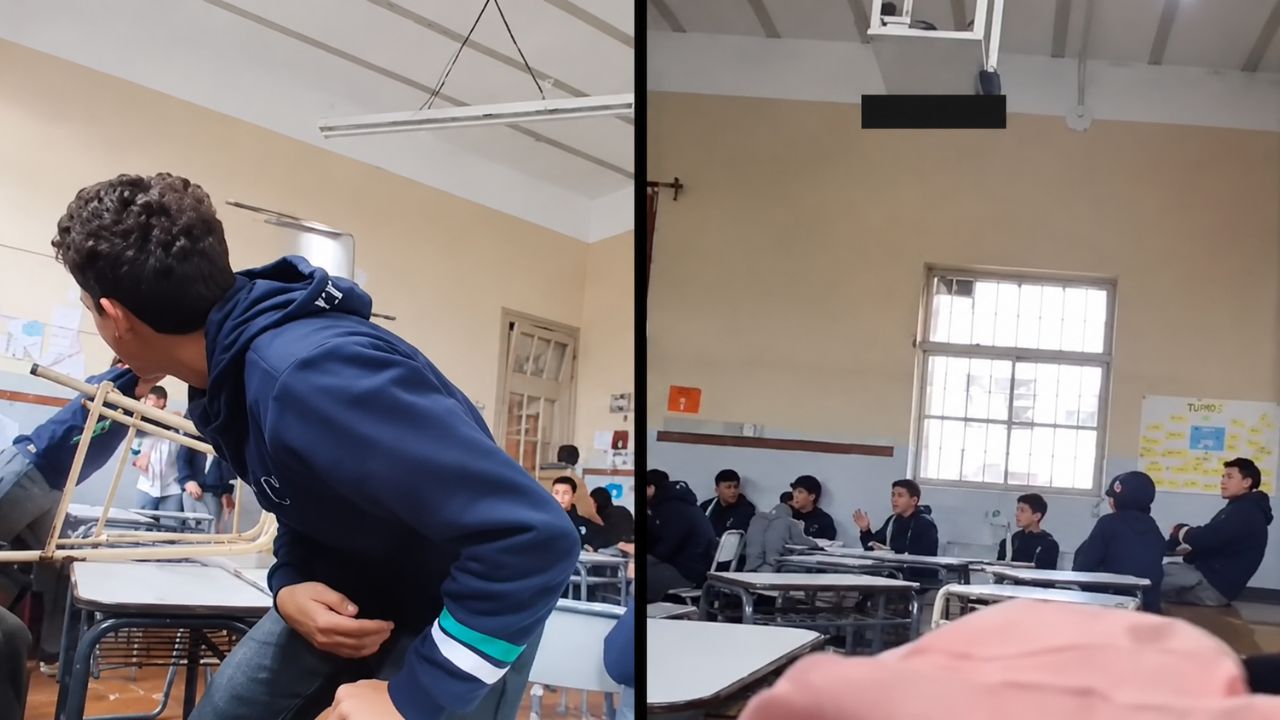 Video: Alumno golpea a profesor y le fractura mandíbula tras botarle el celular Imagen principal de Video: Alumno golpea a profesor y le fractura mandíbula tras botarle el celular