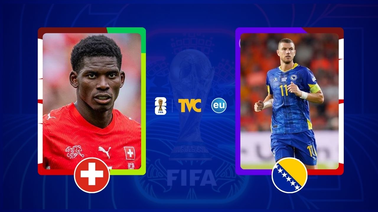 Suiza vs Bosnia y Herzegovina EN VIVO: dónde ver y alineaciones Imagen principal de Suiza vs Bosnia y Herzegovina EN VIVO: dónde ver y alineaciones
