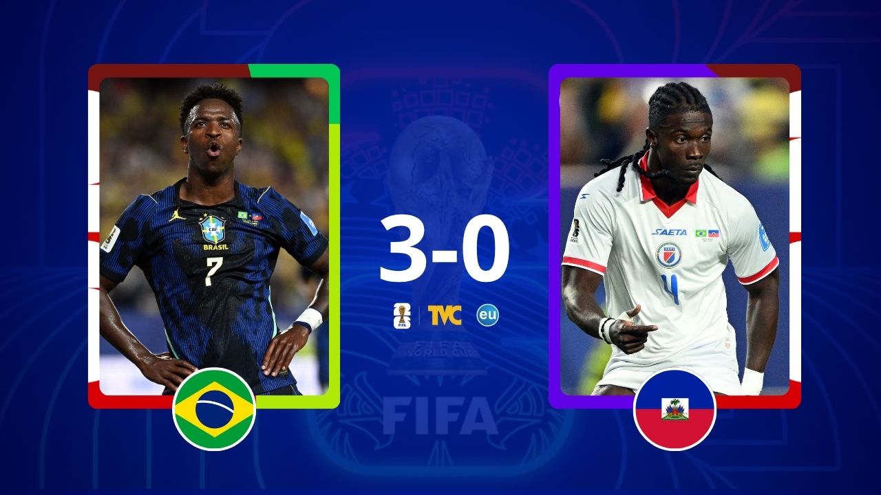 Imagen de Brasil golea a Haití y queda en el primer lugar del Grupo C tras la jornada 2