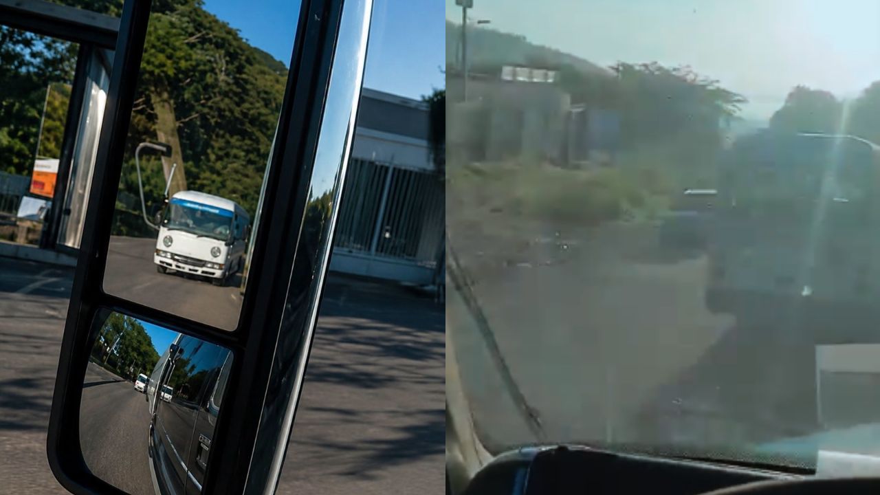 'Después dicen que uno tiene la culpa': bus de la DNVT rebasa en contravía a camión Imagen principal de 'Después dicen que uno tiene la culpa': bus de la DNVT rebasa en contravía a camión
