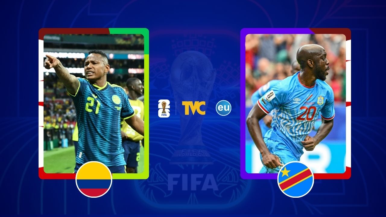 Colombia vs RD del Congo EN VIVO: Dónde ver y minuto a minuto | Mundial 2026 Imagen principal de Colombia vs RD del Congo EN VIVO: Dónde ver y minuto a minuto | Mundial 2026