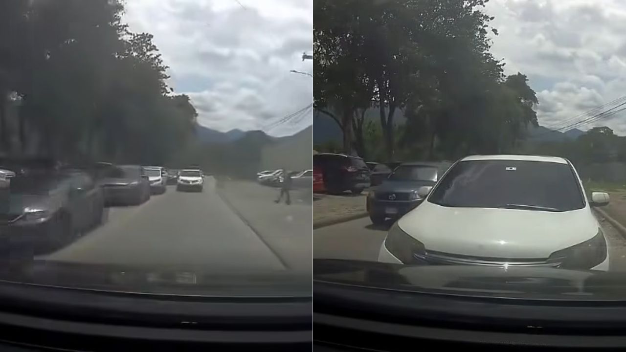 'Se tiene que ir para atrás': Conductora quiso 'pasarse de viva' rebasando en contravía Imagen principal de 'Se tiene que ir para atrás': Conductora quiso 'pasarse de viva' rebasando en contravía