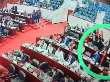 Imagen de Este es el diputado hondureño al que se le deducirá su salario por lanzar una botella
