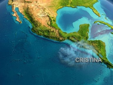 Imagen de Cristina se degrada a depresión tropical. NHC vigila fenómeno en el Atlántico