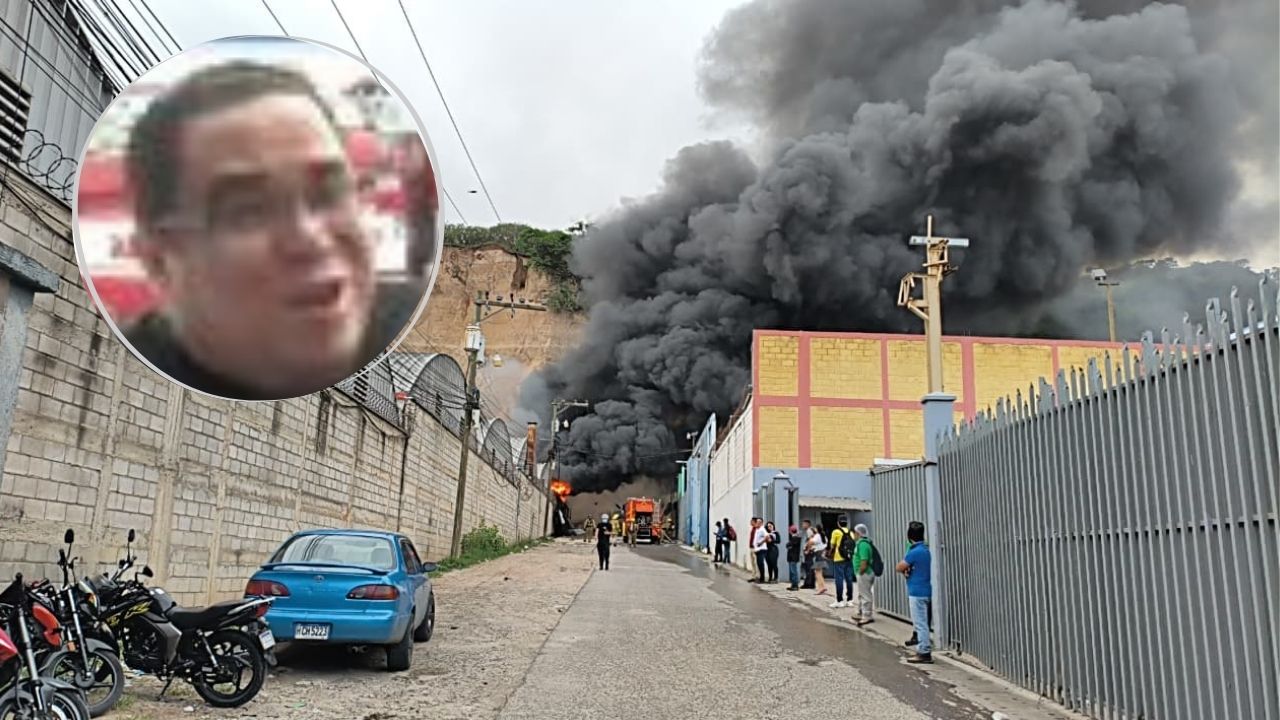 VIDEO: Así buscaba hondureño a su esposa tras derrumbe e incendio en bodega Imagen principal de VIDEO: Así buscaba hondureño a su esposa tras derrumbe e incendio en bodega