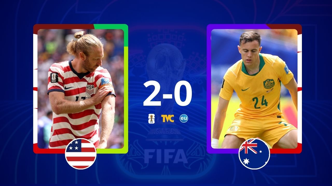 Estados Unidos vence a Australia y sella su pase a 16avos del Mundial 2026 Imagen principal de Estados Unidos vence a Australia y sella su pase a 16avos del Mundial 2026