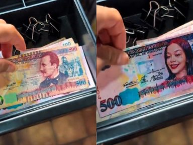 Imagen de 'Me vieron la cara': Estafan a comerciante con billetes falsos con cara de influencer