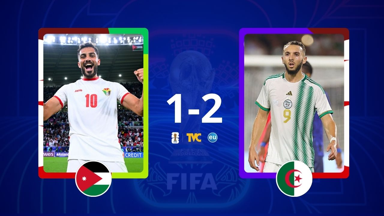 Imagen de Jordania cae ante Argelia y le dice 'adiós' Mundial 2026 a falta de un partido