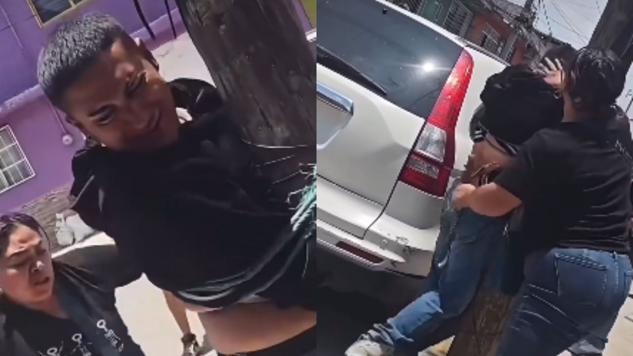 Imagen principal de Vídeo | 'No te duele': madre 'fajeó' a su hijo capturado por presunto robo