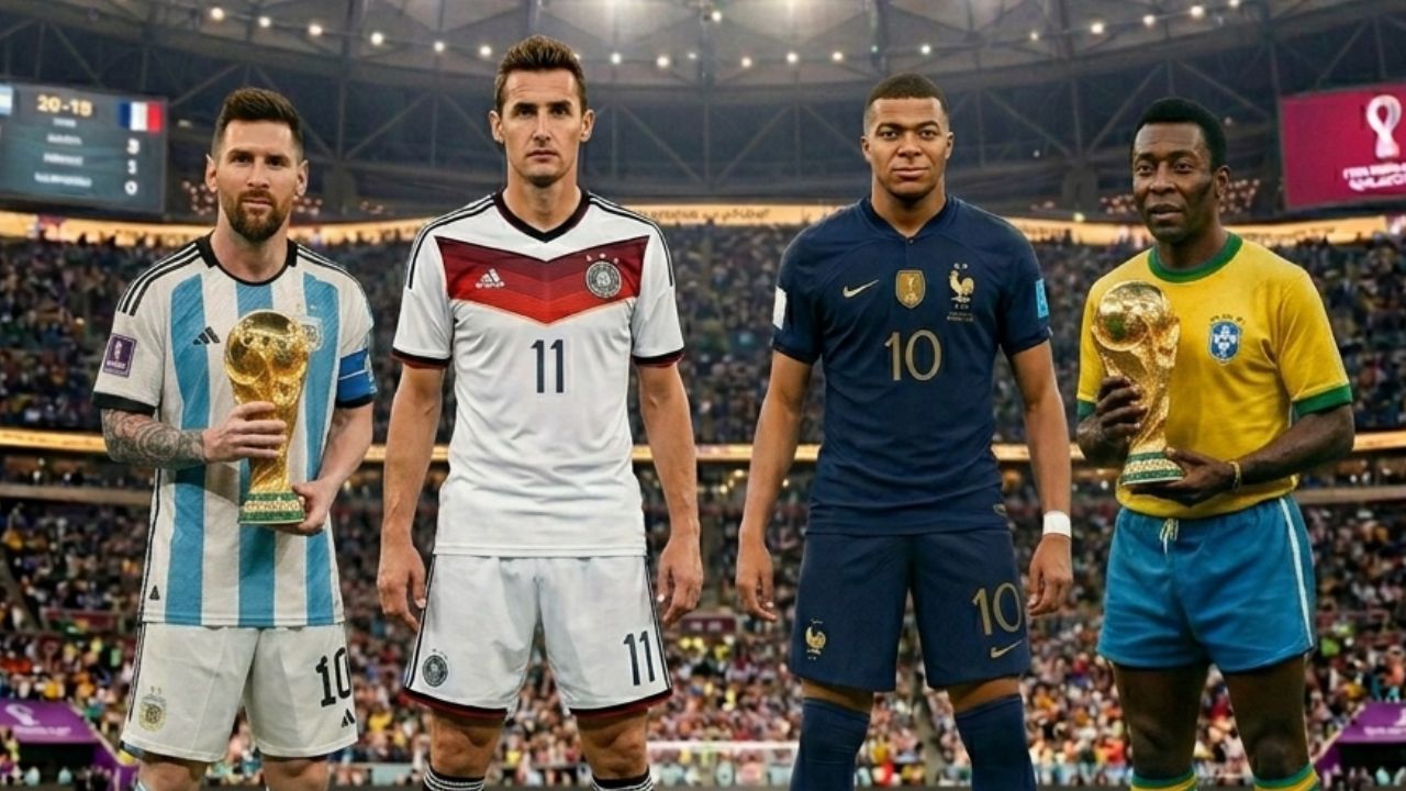 Imagen de Los máximos goleadores históricos del Mundial: ¿Con quién comparte Messi?