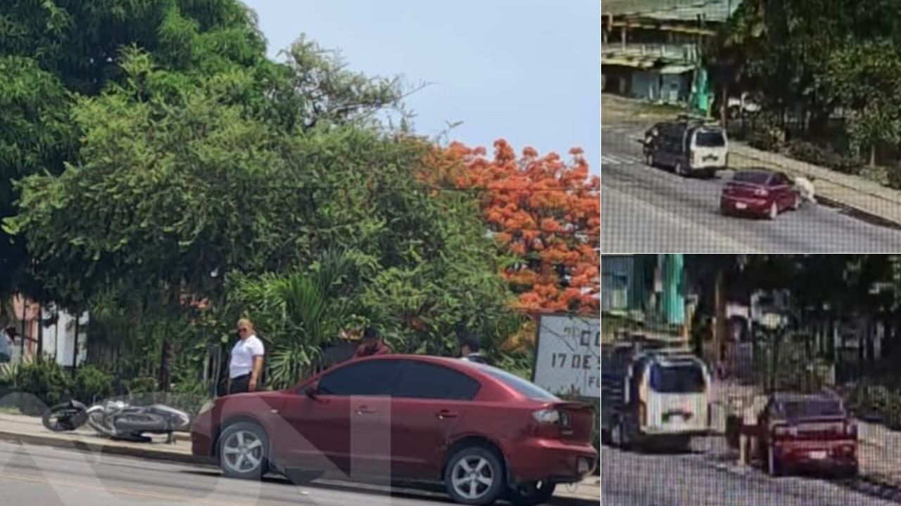 Video capta cuando mujer embiste a su expareja en La Ceiba tras una discusión Imagen principal de Video capta cuando mujer embiste a su expareja en La Ceiba tras una discusión