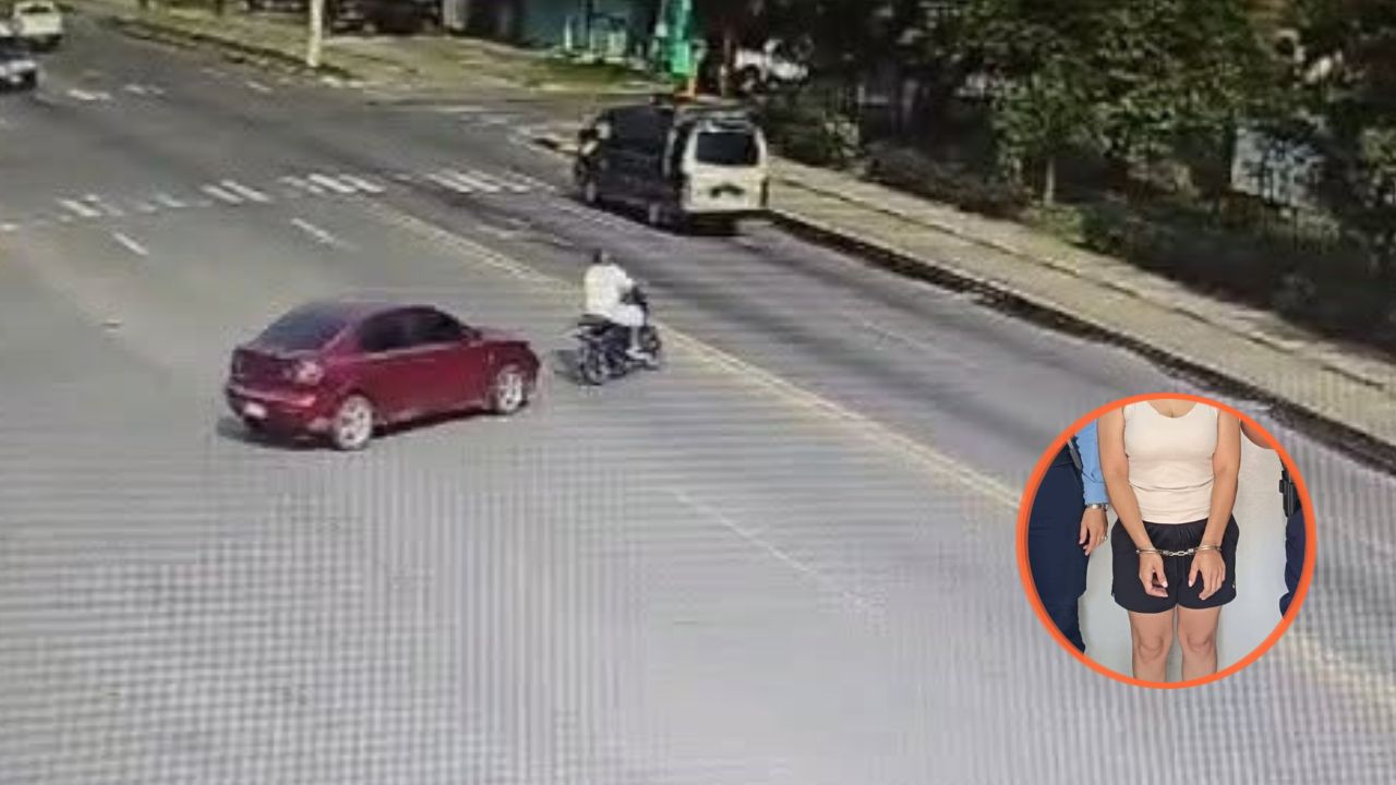 Imagen de Revelan los delitos que enfrenta la mujer que atropelló a su expareja en La Ceiba