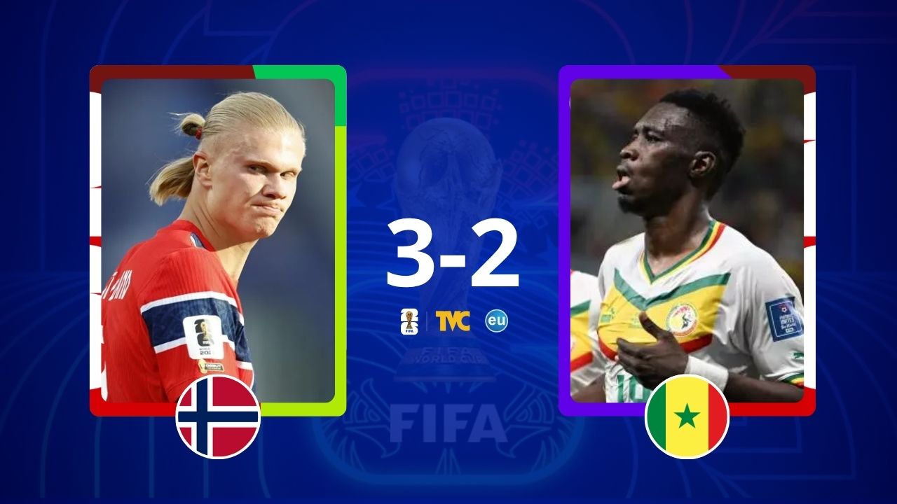 Imagen de En un partidazo, Noruega vence a Senegal y se va con Francia a dieciseisavos