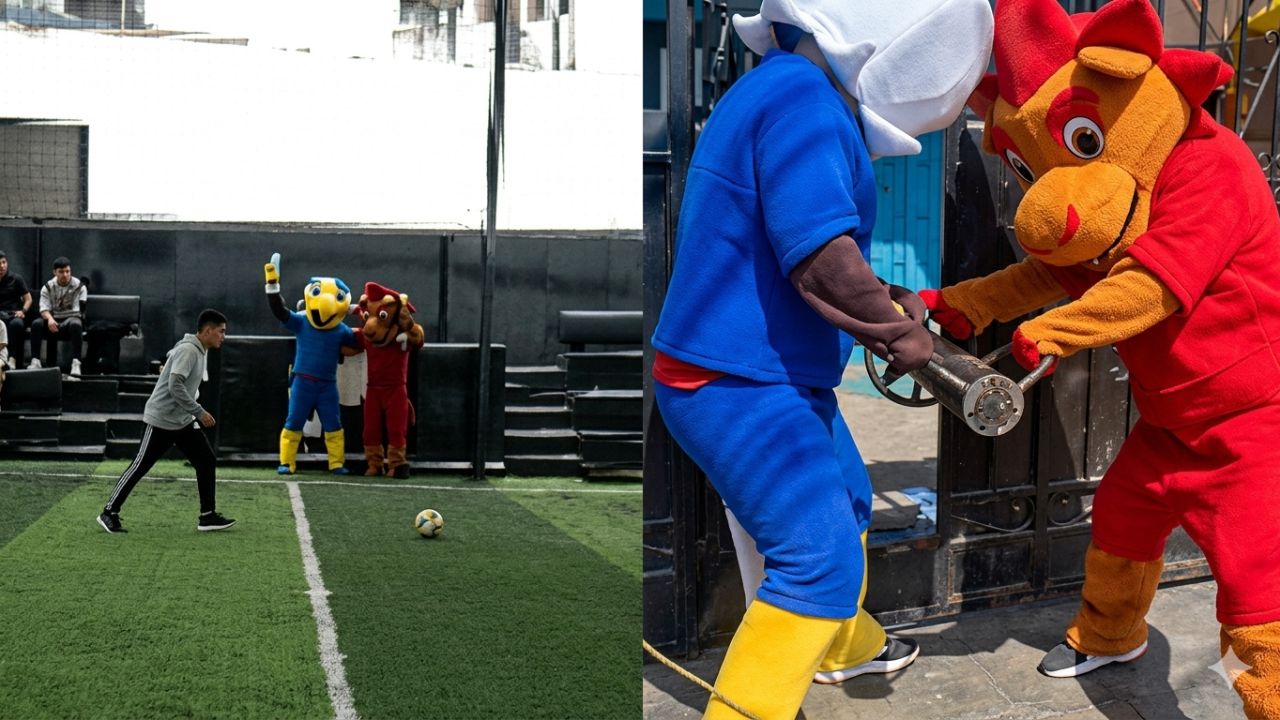 Policías se visten de mascotas del Mundial 2026 para atrapar a presunto 'narco' Imagen principal de Policías se visten de mascotas del Mundial 2026 para atrapar a presunto 'narco'