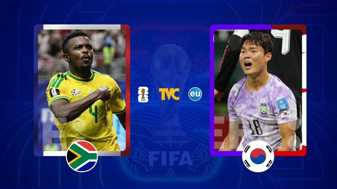 Imagen principal de Sudáfrica vs Corea del Sur en vivo: Dónde ver, marcador | Grupo A - Mundial 2026