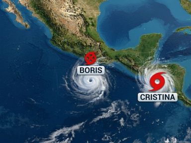 Imagen de ¿Hasta cuándo? Cenaos detalla futuro de tormenta tropical Cristina sobre Honduras