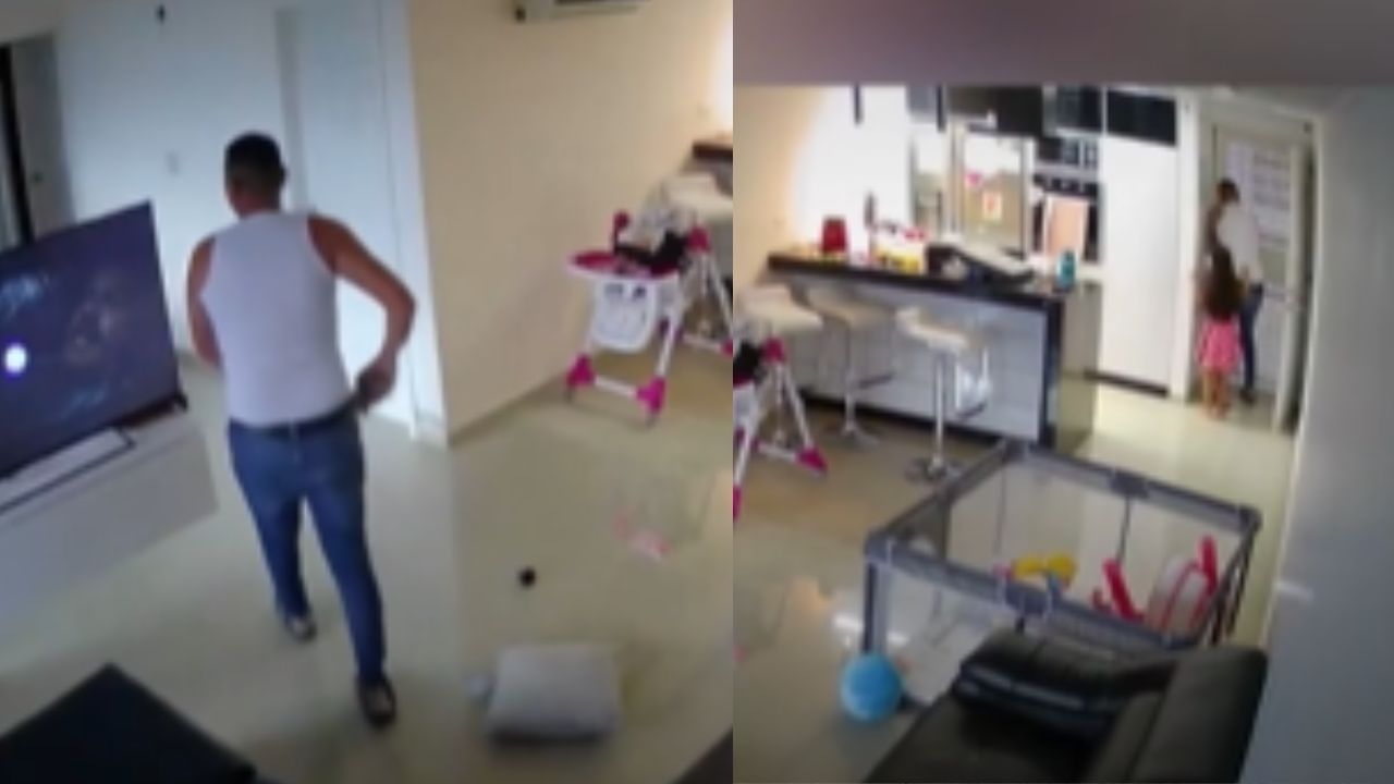 Imagen de VIDEO: Venezolano recibe alerta de celular y logra salvar a su hija segundos antes de terremotos
