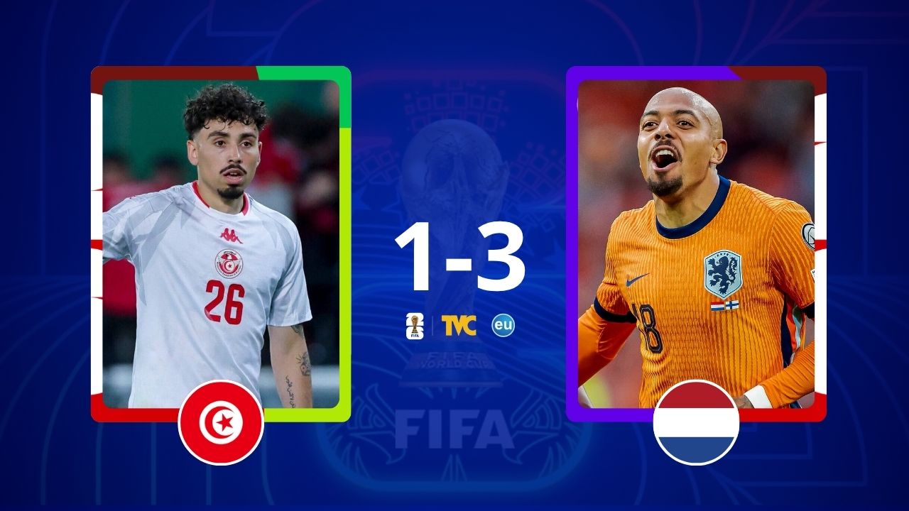 Imagen de Países Bajos vence fácilmente a Túnez y clasifica en primer lugar del grupo F