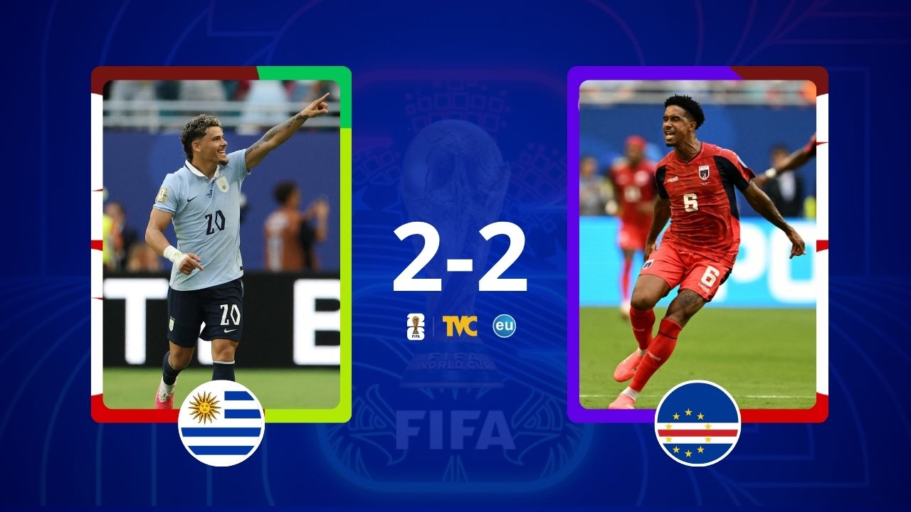 Imagen de Cabo Verde vuelve a sorprender y empata con Uruguay en la jornada 2 del Mundial