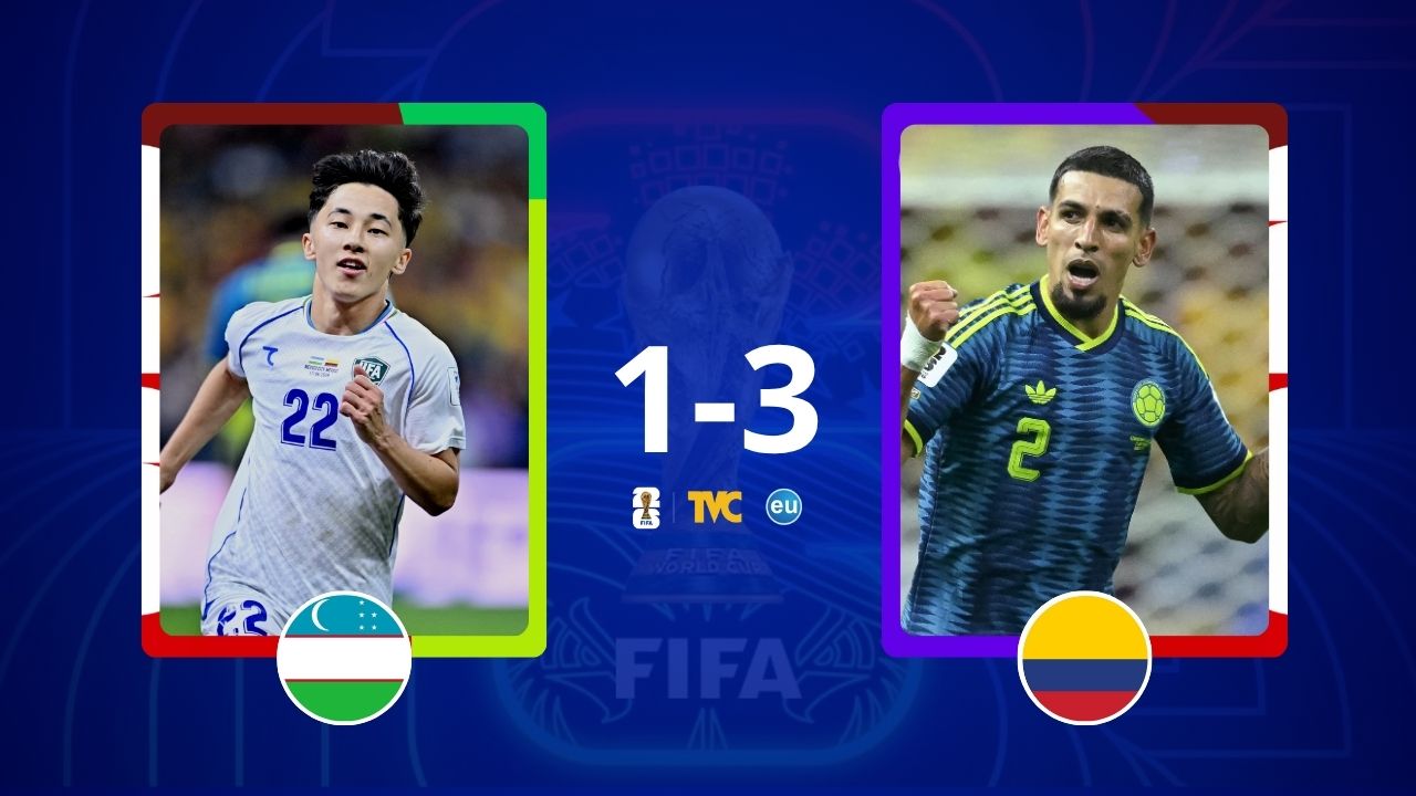 Imagen de Colombia vence a Uzbekistán en el cierre de la jornada 1 del Mundial United 2026