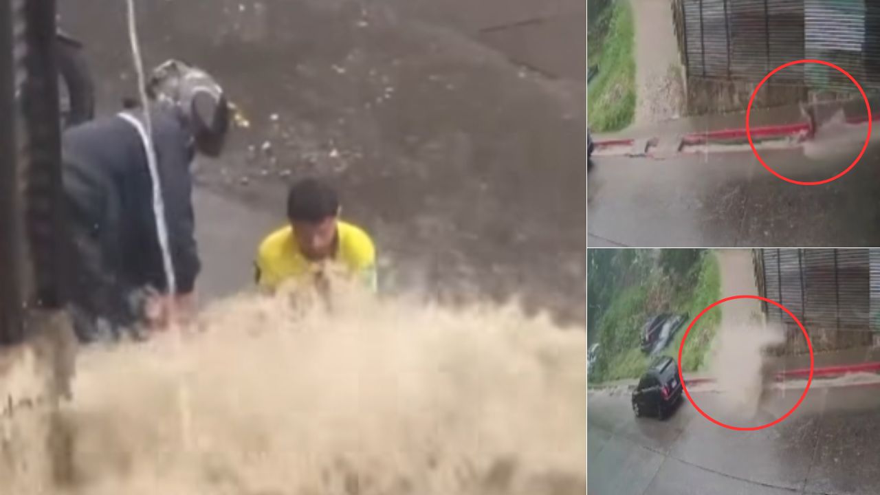 Video capta momento en que menor muere tras ser arrastrado por corriente de agua Imagen principal de Video capta momento en que menor muere tras ser arrastrado por corriente de agua