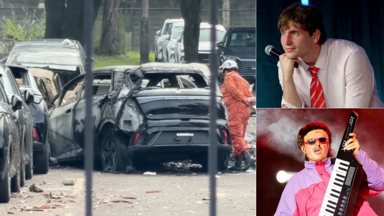 Zambitropa Gaspi: ¿pierna de Oliver Tree? Fotos en el piso después del accidente Imagen principal de Zambitropa Gaspi: ¿pierna de Oliver Tree? Fotos en el piso después del accidente