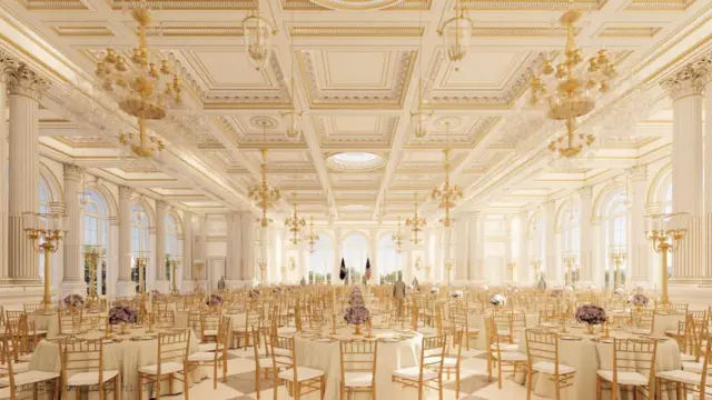 Representación del nuevo salón de baile