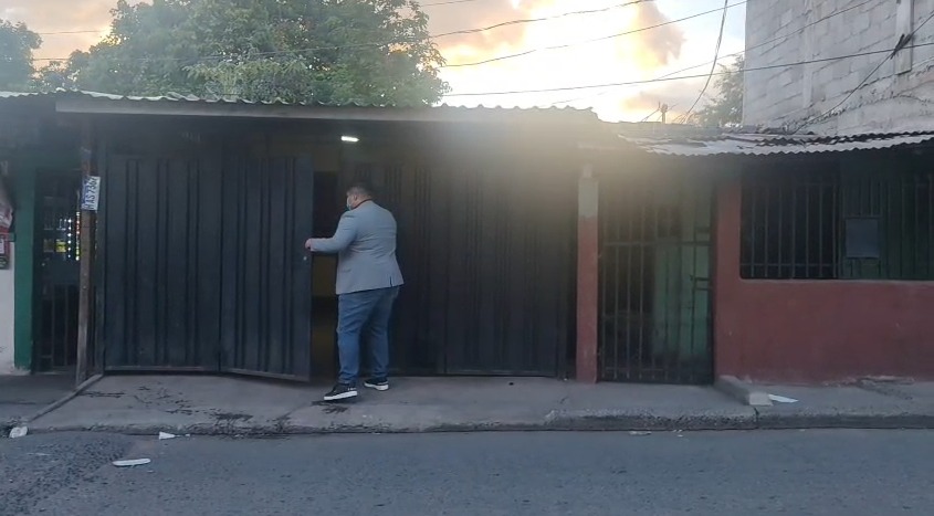 Casa donde fue hallada sin vida Cinthia Hernández.