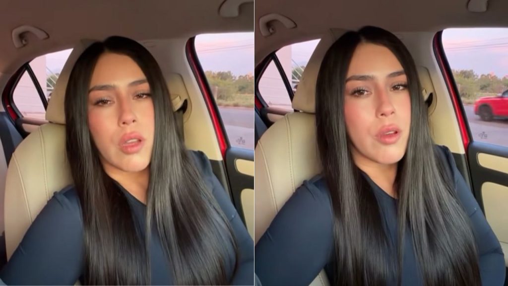 Capturas de pantalla del video de Celina Avendaño a través de la cuenta de su esposo Marco Urquidez donde confirma un hackeo y denuncia la difusión de fotos filtradas falsas