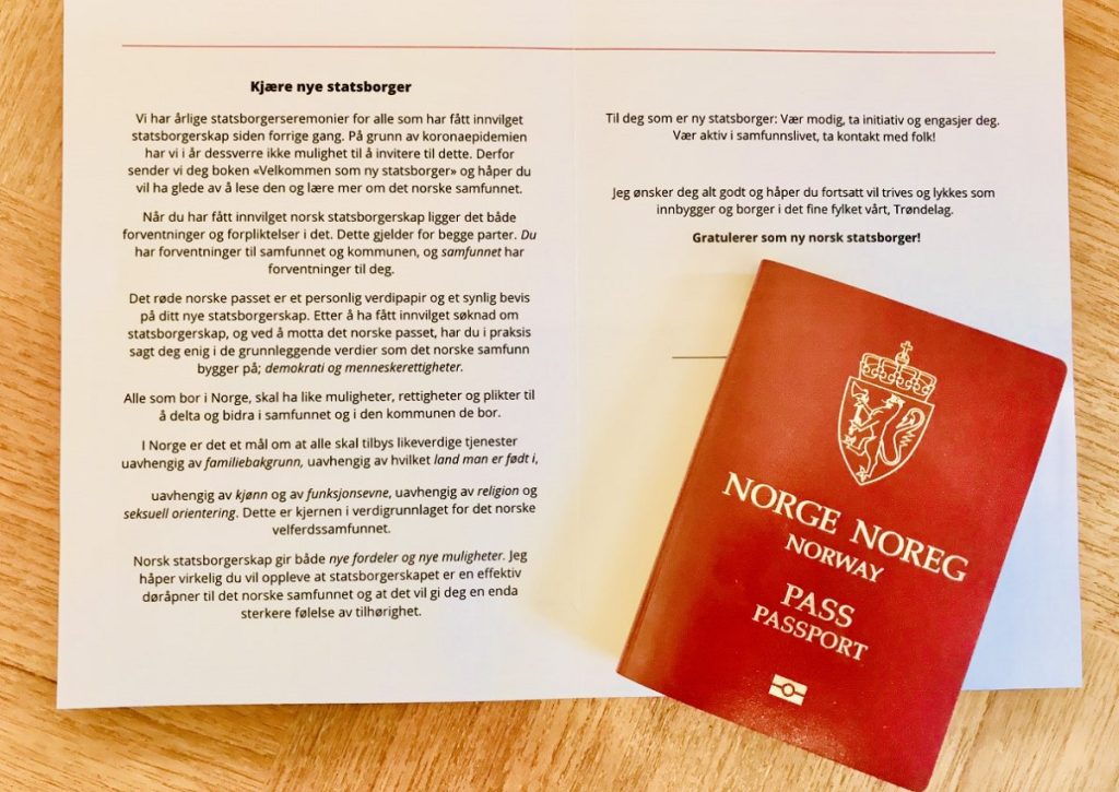 Imagen referencial a la ciudadanía de Noruega