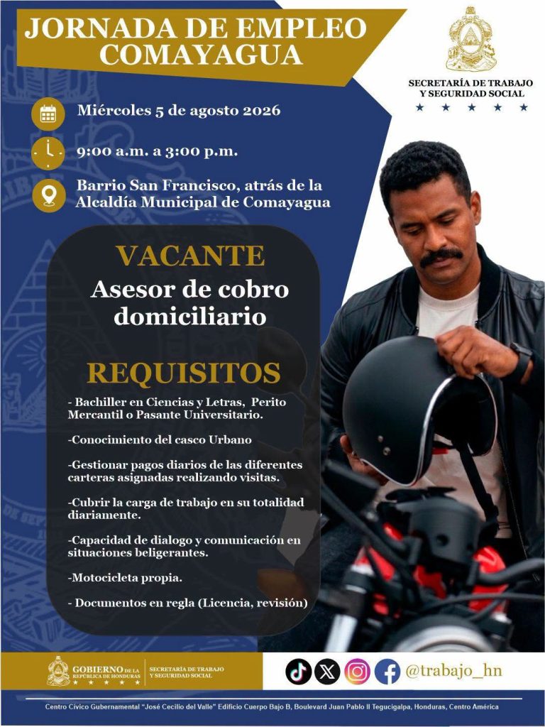 Anuncio de la jornada de empleo