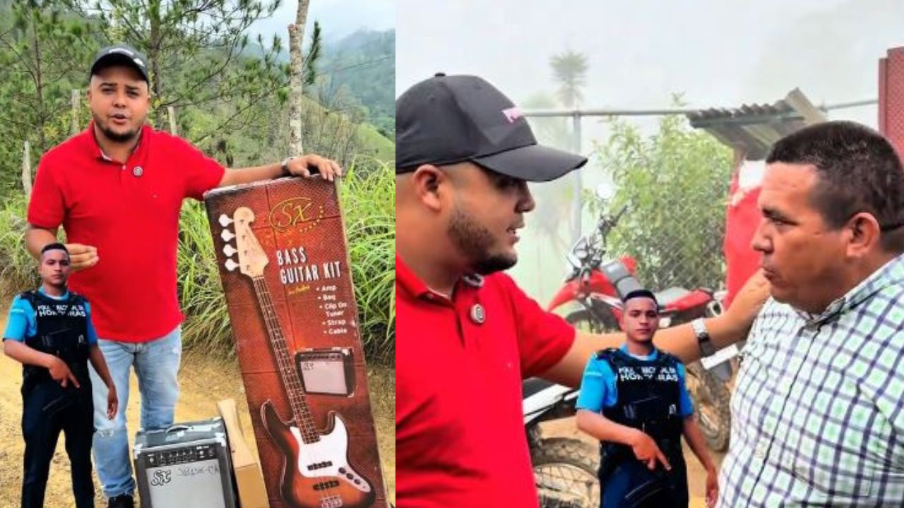 De la tragedia a la fe: entregan el regalo que un policía soñó para su papá Imagen principal de De la tragedia a la fe: entregan el regalo que un policía soñó para su papá