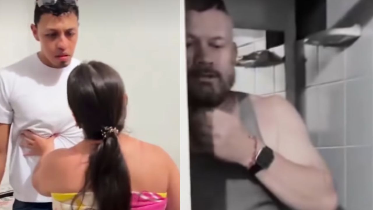 VIDEO: '¡Papá!', hombre encuentra a su esposa con su propio padre Imagen principal de VIDEO: '¡Papá!', hombre encuentra a su esposa con su propio padre