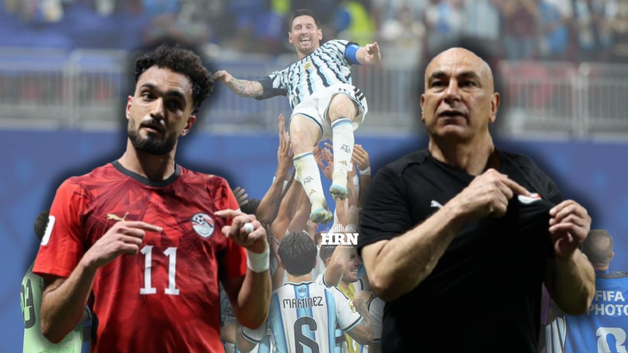 'Es injusto': Egipto acusa al arbitraje de 'favorecer' a la Argentina de Messi Imagen principal de 'Es injusto': Egipto acusa al arbitraje de 'favorecer' a la Argentina de Messi