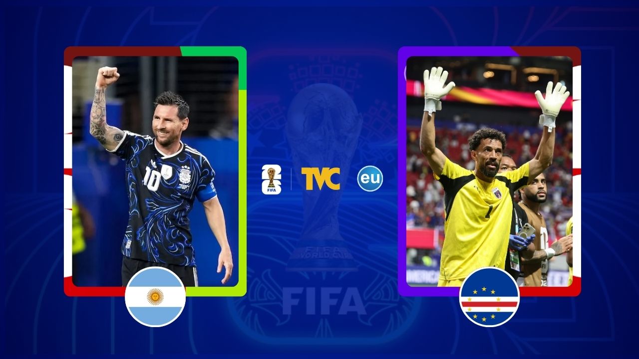 Argentina vs Cabo Verde EN VIVO: Dónde ver y minuto a minuto | Mundial 2026 Imagen principal de Argentina vs Cabo Verde EN VIVO: Dónde ver y minuto a minuto | Mundial 2026