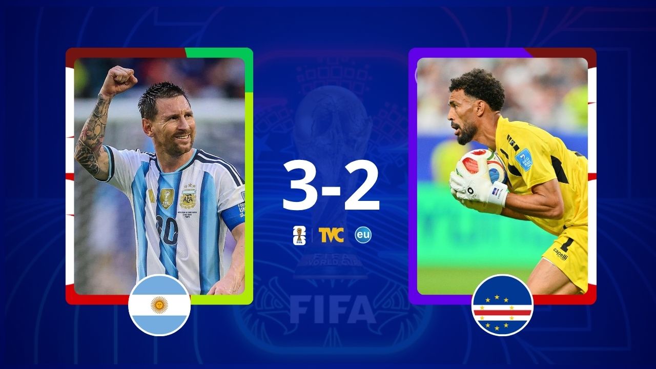 Imagen de Argentina vence con dificultad a una aguerrida Cabo Verde y pasa a octavos